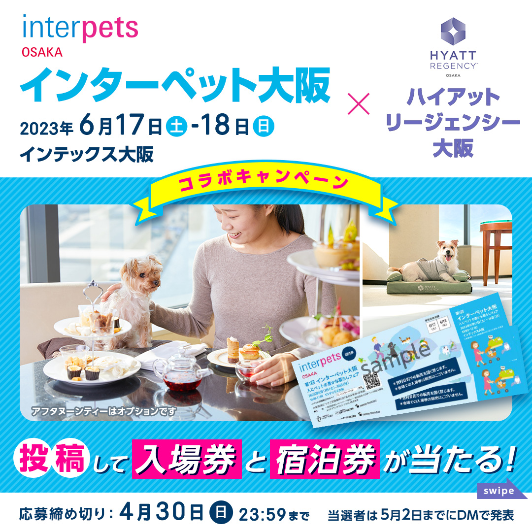 WEB限定デザイン インターペット大阪 6/17（土）1日券 2枚 - 通販